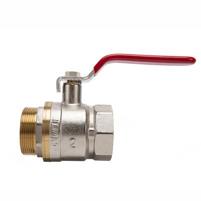 AVONFLOW Lever brass ball valve 1-1/4 inch brass ball valve with nipple